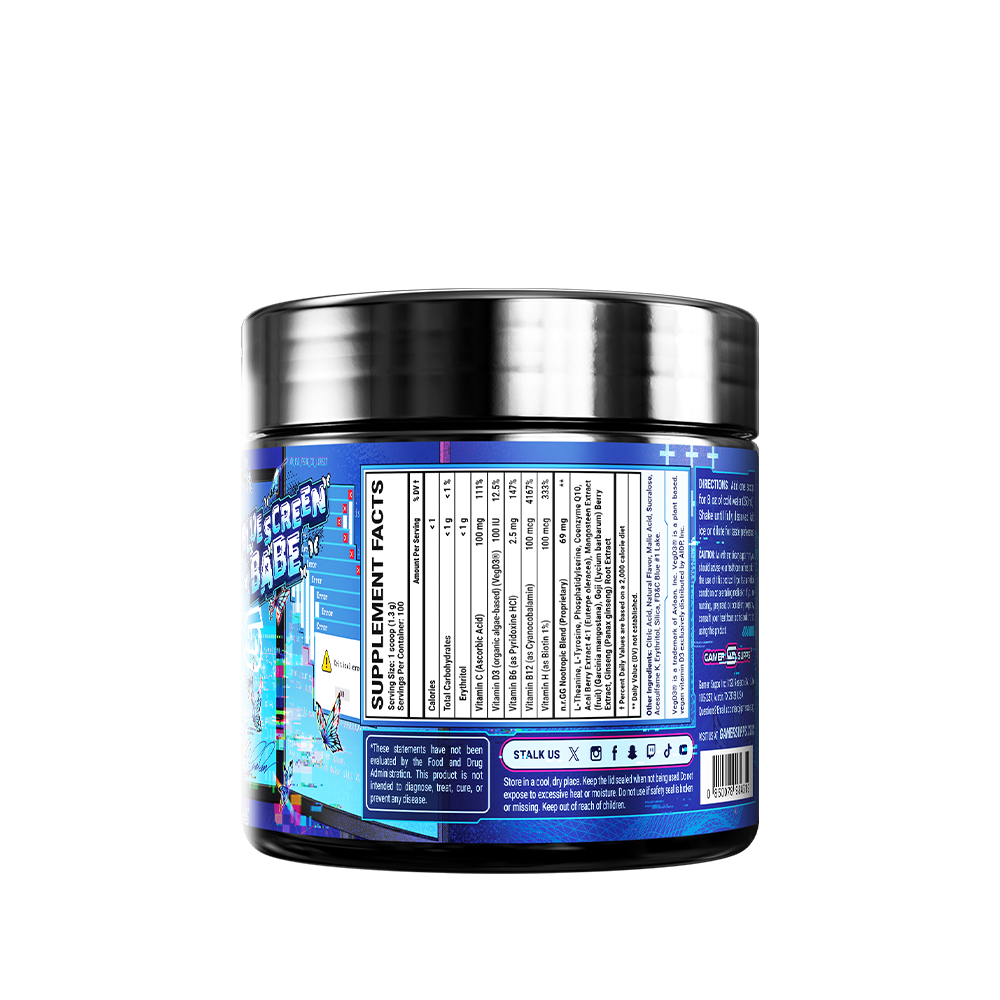 Blue Screen Babe by AmaLee Caffeine Free - 100 Ser