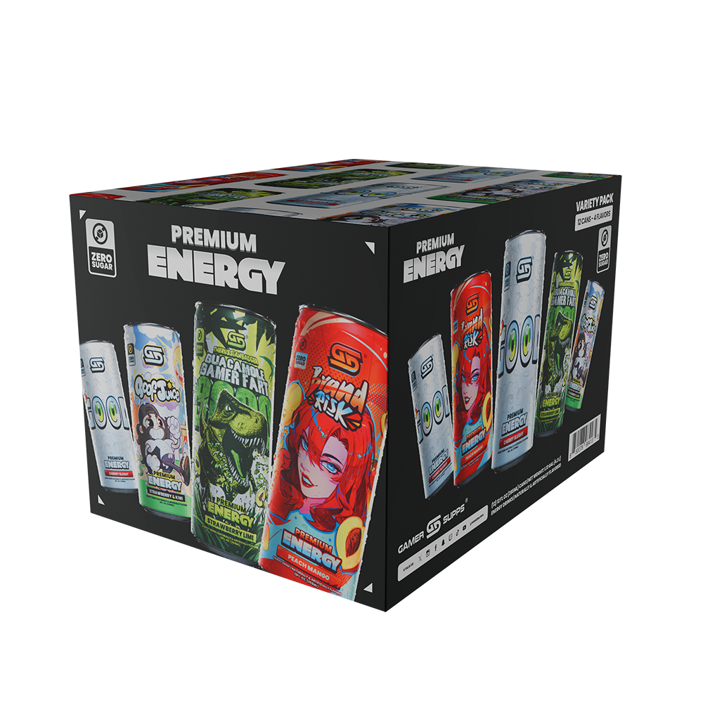 GG® Sugar Free Premium Energy - Variety Pack (12 C