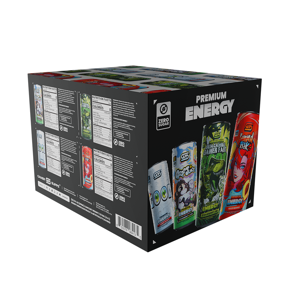 GG® Sugar Free Premium Energy - Variety Pack (12 C