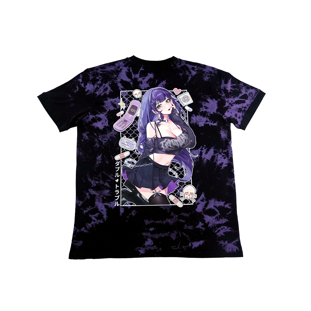 Double Trouble: Gothic Ringer Shirt