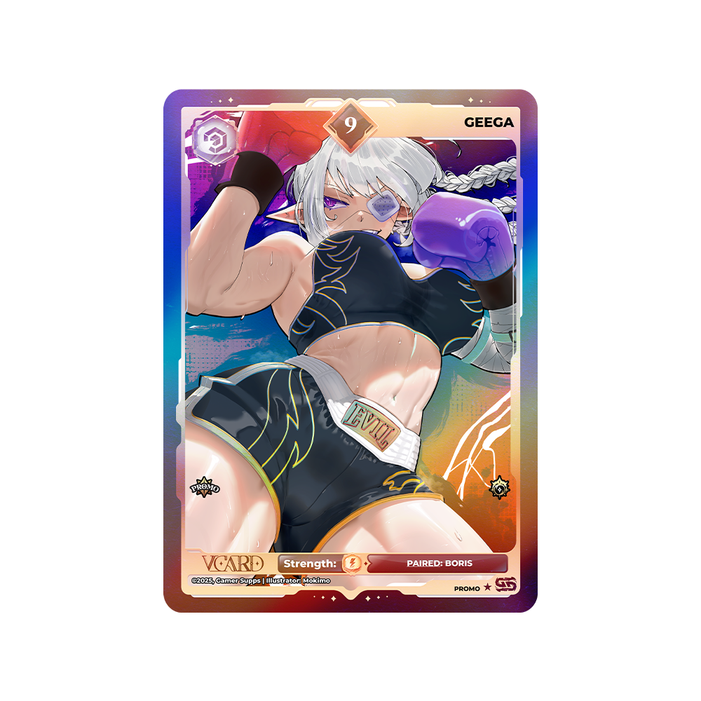 GEEGA: VCard Promo Card (Info)
