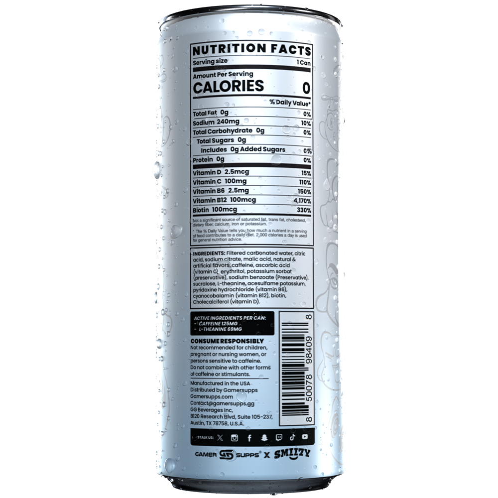 GG® Sugar Free Premium Energy - Single Can Blind B