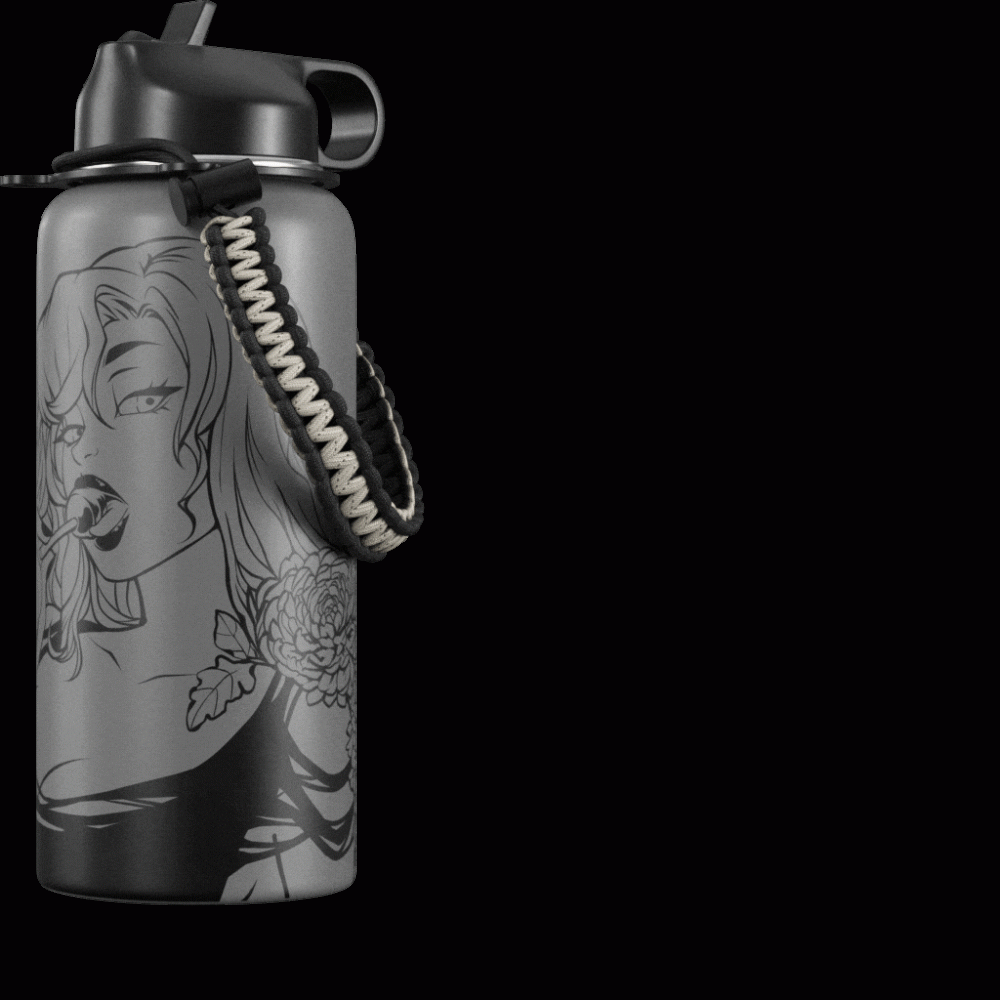 Waifu Jugs x PaymoneyWubby: Linework Metal Jug