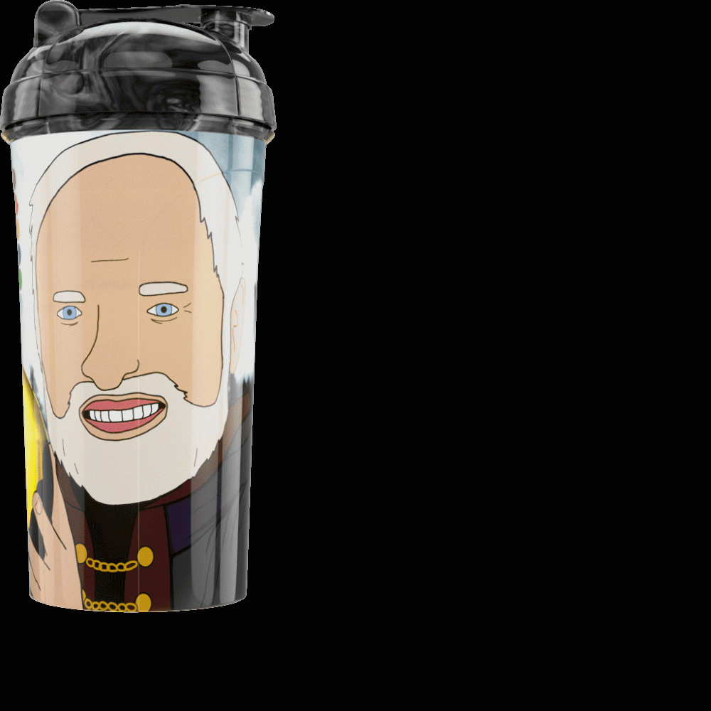 24oz All Over Print Internet Historian Shaker