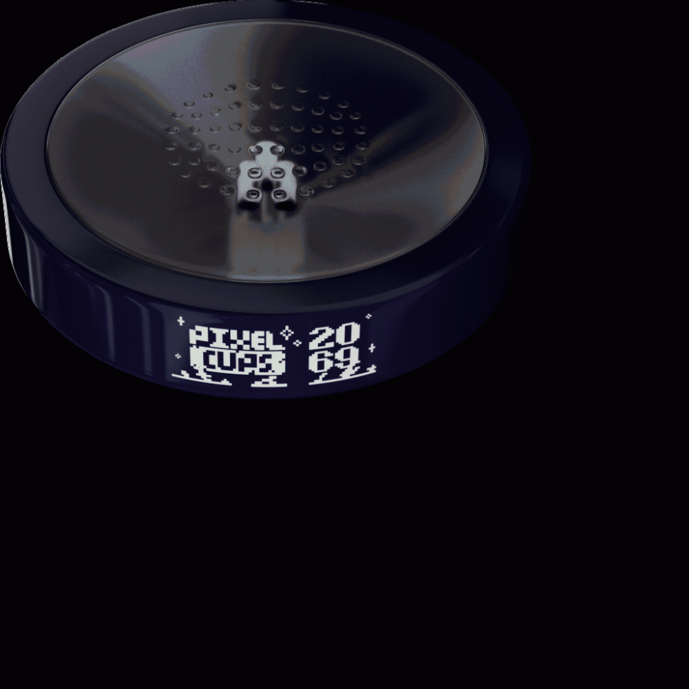 PIXEL CUPS 2069: LED Coaster