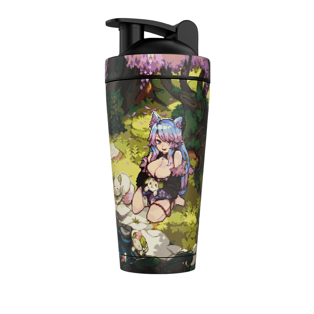 PIXEL CUPS x Silvervale: Metal Shaker