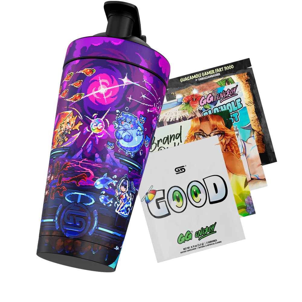 PIXEL CUPS: Smash Me Bro Metal Shaker