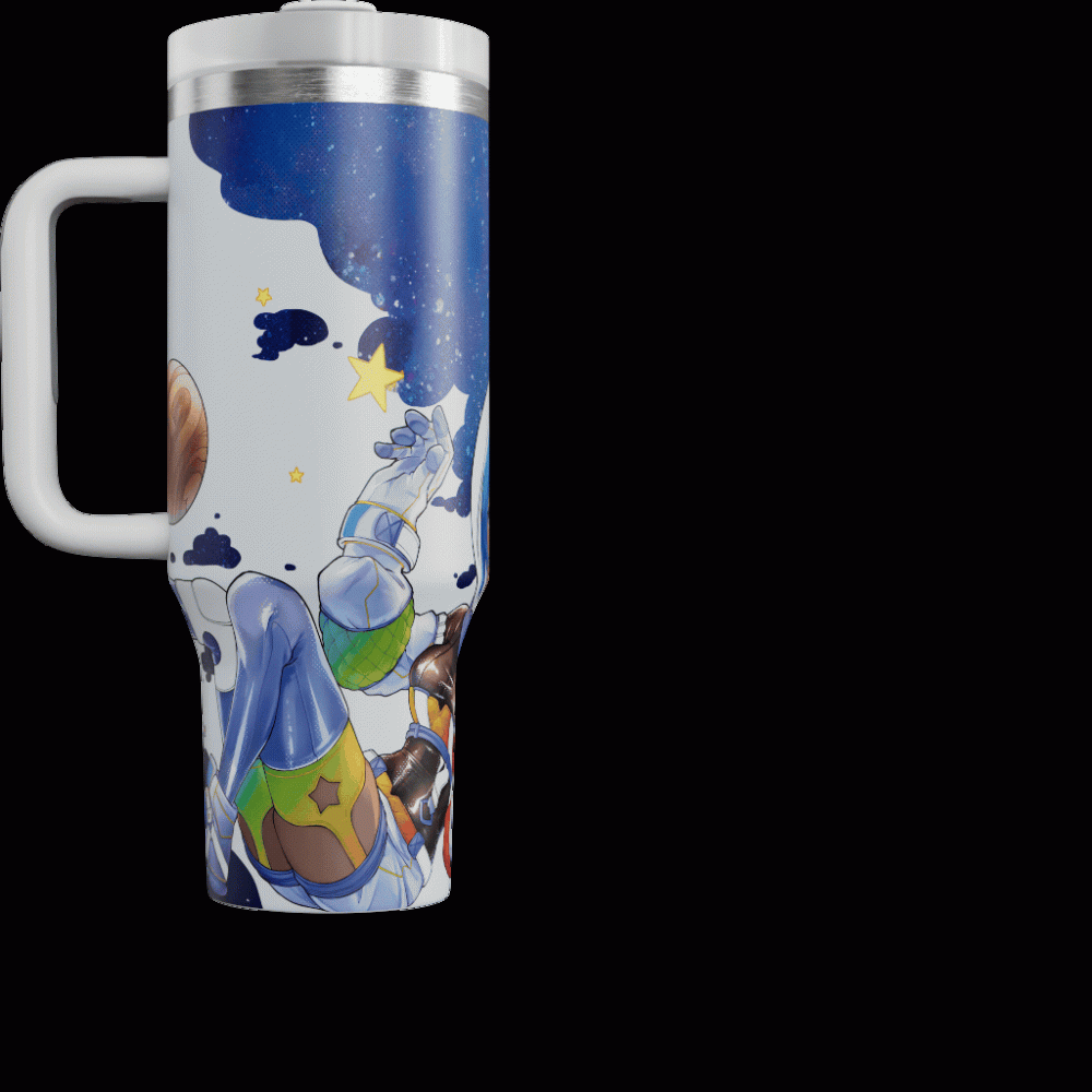 Metal Waifu Tumbler: Astro