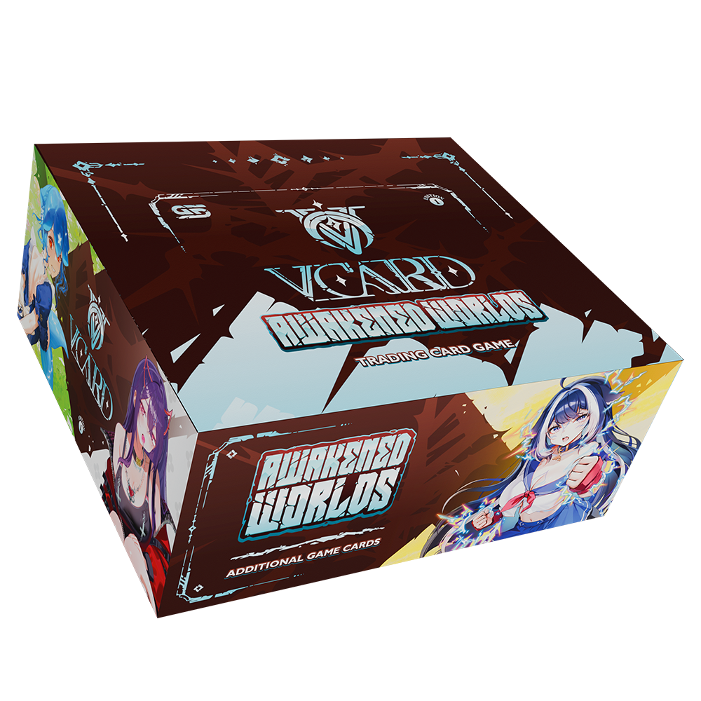 VCard Set 2: Awakened Worlds First Edition Booster