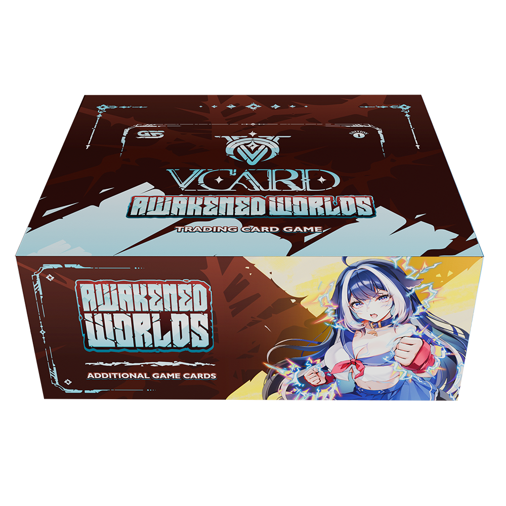 VCard Set 2: Awakened Worlds First Edition Booster