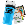24oz Gamer Supps Shaker Clear - 8