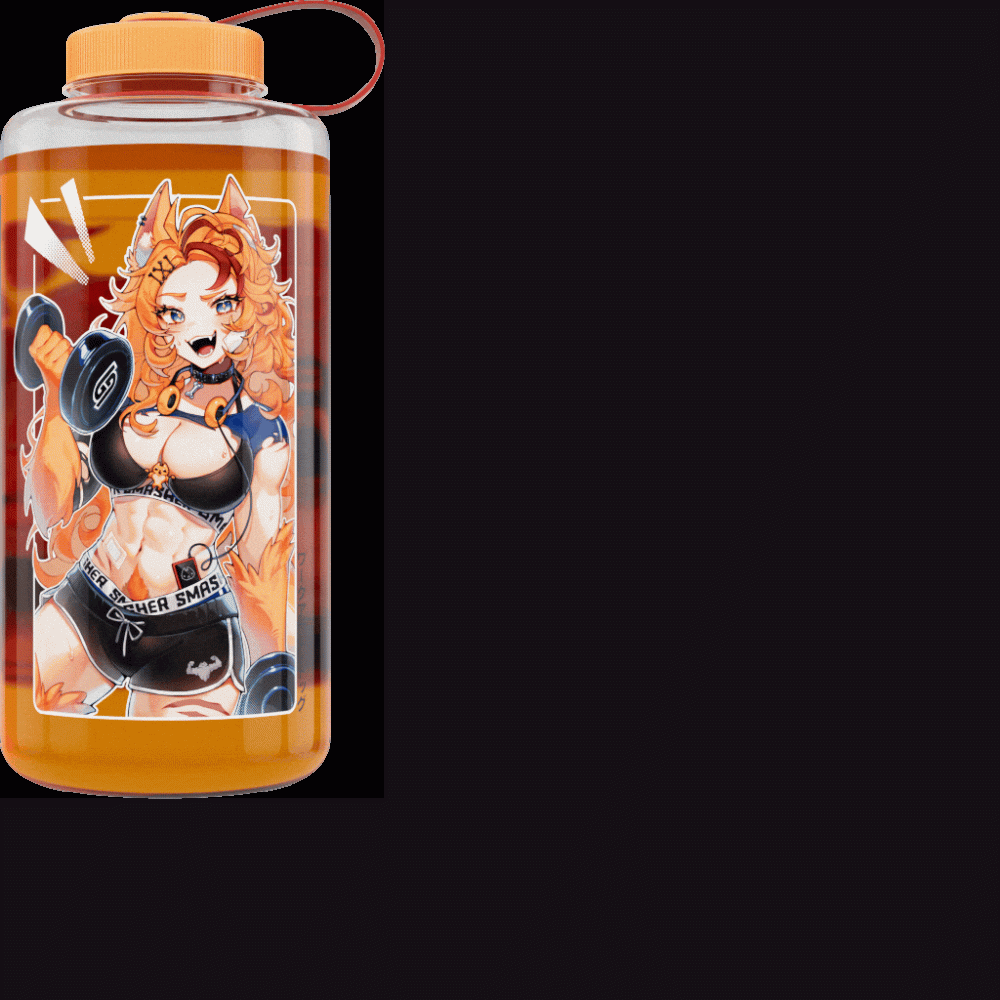 Waifu Jugs x Buffpup: Post Workout 64oz Jug