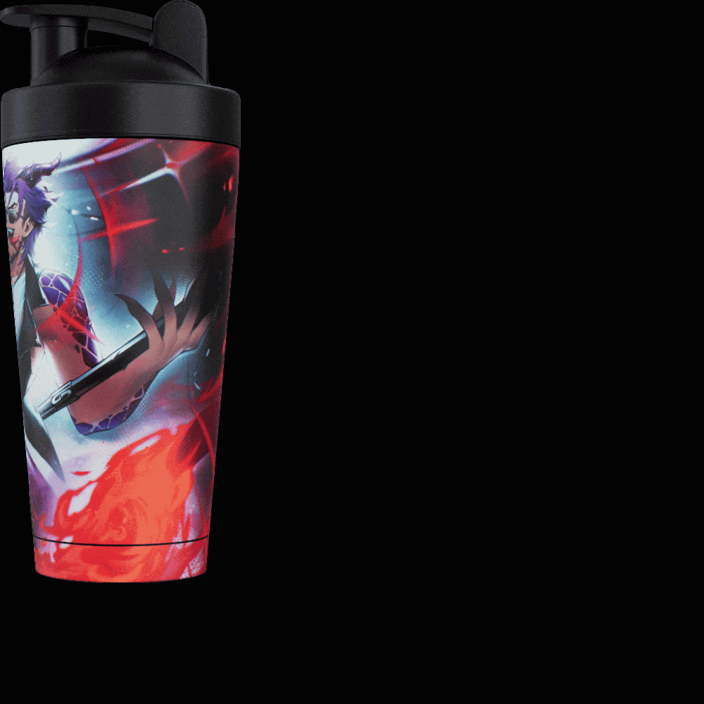 Waifu Cups x Dooley Noted: Ashen Metal Shaker