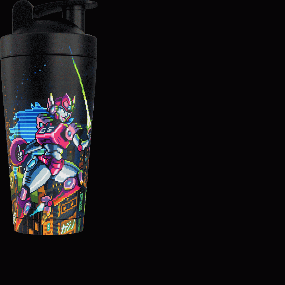 PIXEL CUPS: Specific Rim Metal Shaker