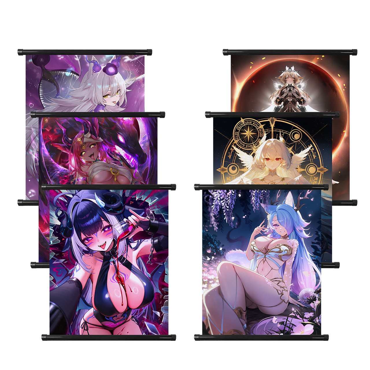 VCard Divine Chaos: Wall Scrolls